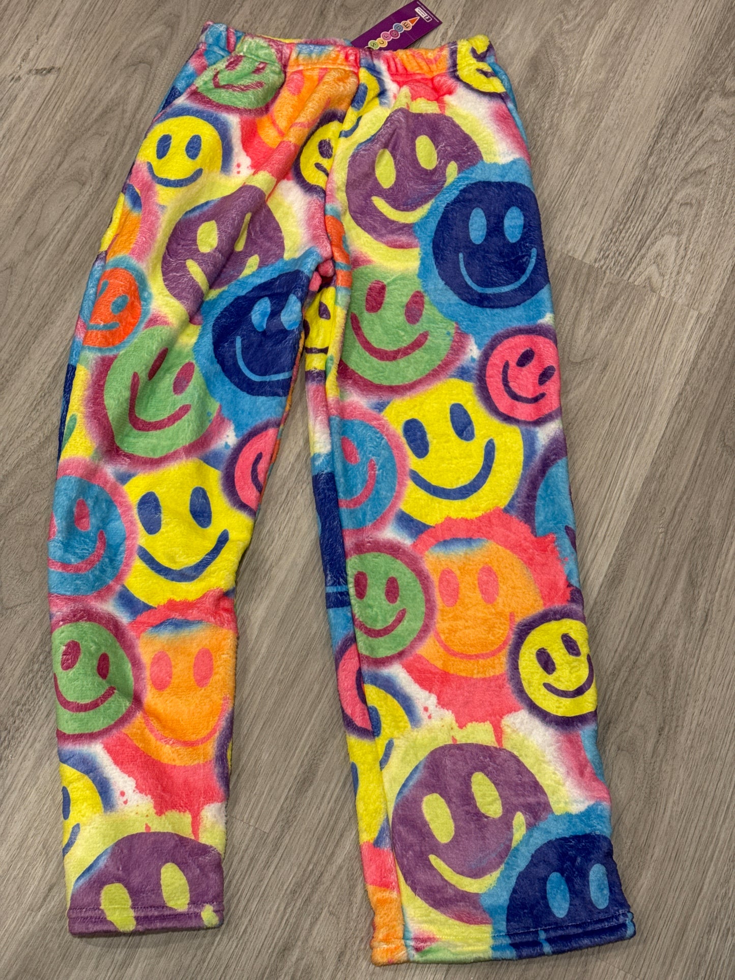 Spray Paint Smiles Fuzzy Pant