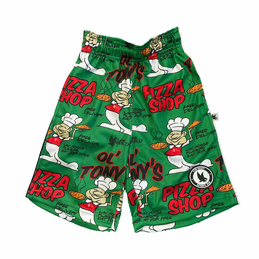 Flow Society Boys Pizza Shop Short