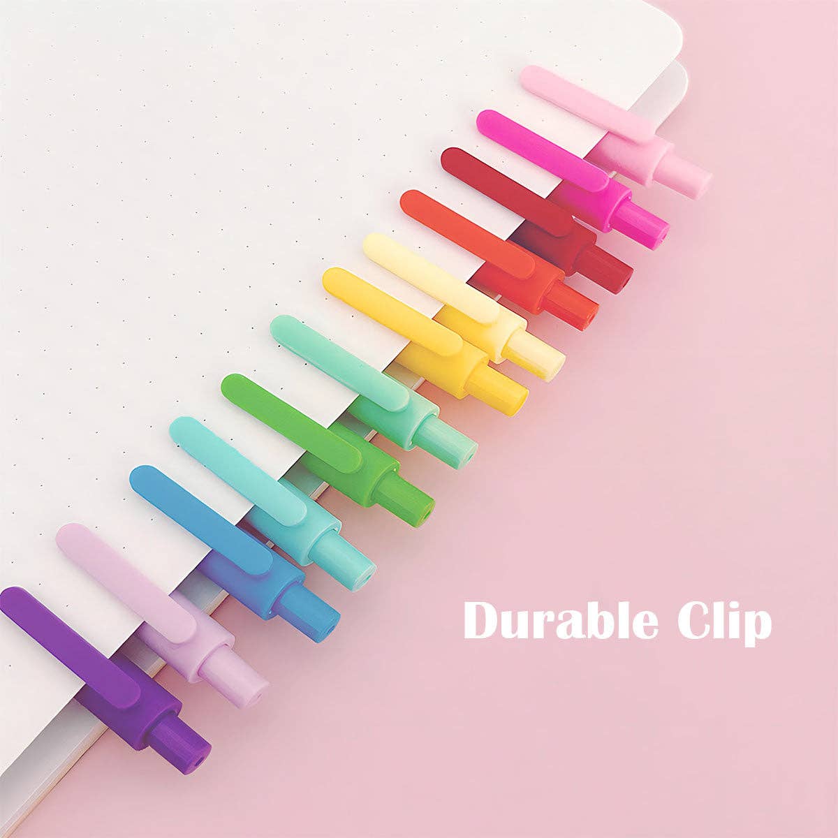 Colorful Retractable Ballpoint Pens