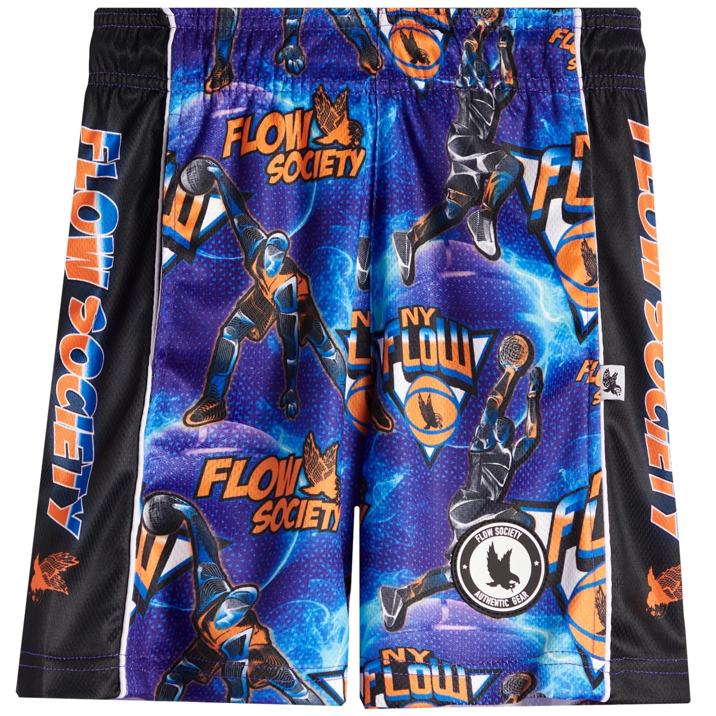 Flow Society NY Flow Basketball Shorts