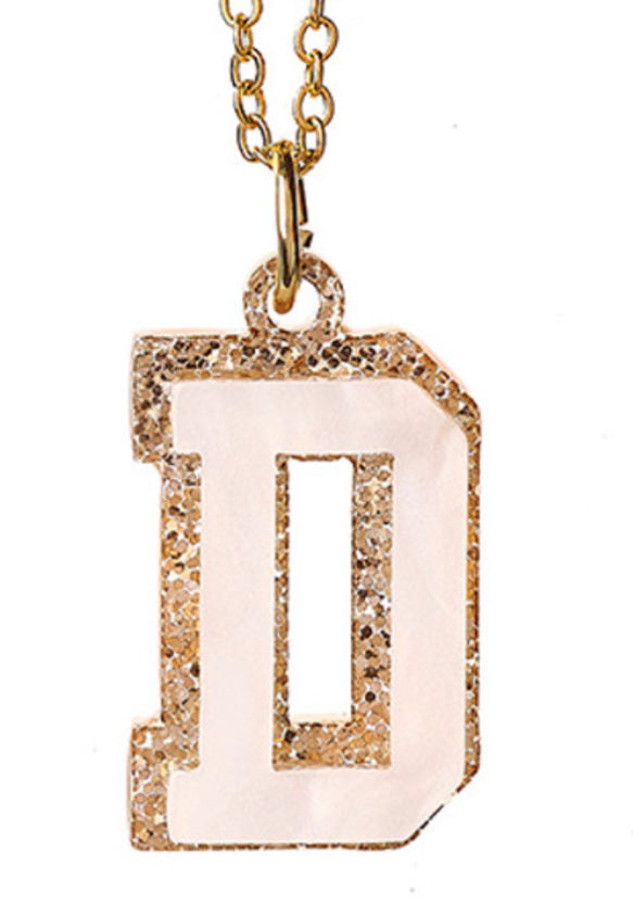 Initial Charm Necklace