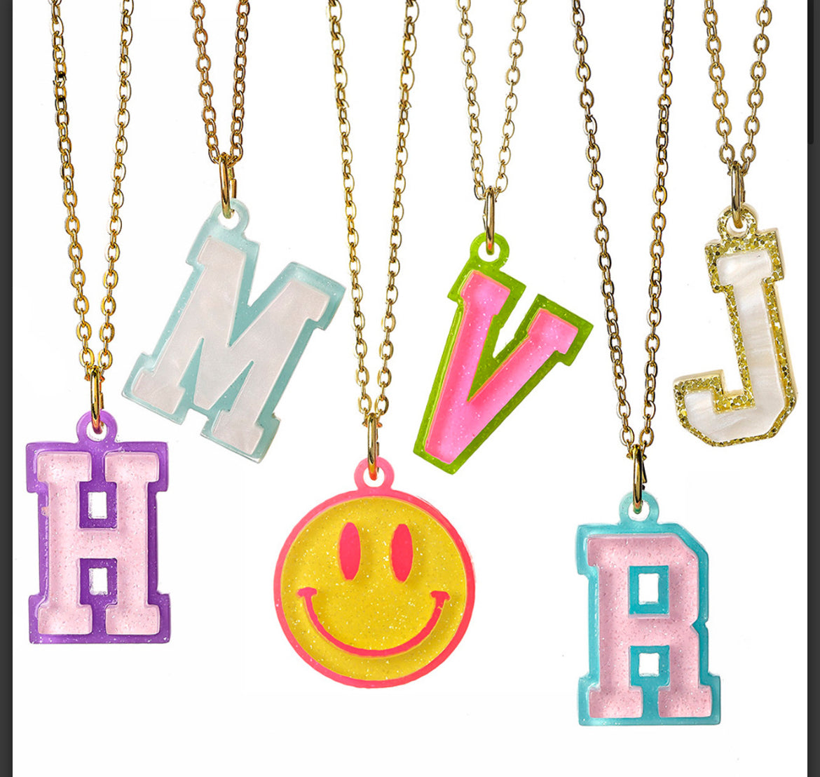 Initial Charm Necklace