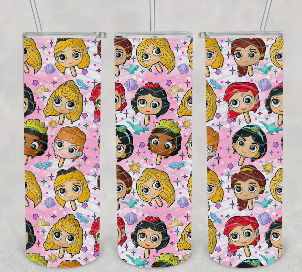 Princess Popsicle Tumbler