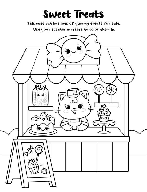 Colormania Sweet and Scented Coloring