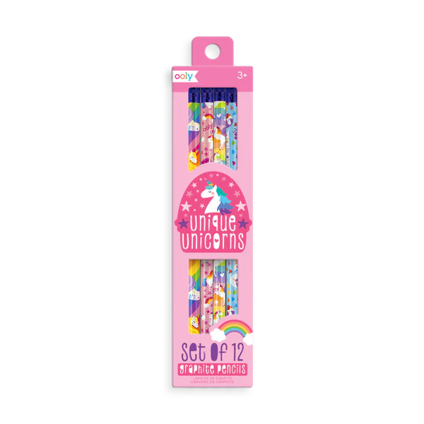 Unique Unicorns Graphite Pencils