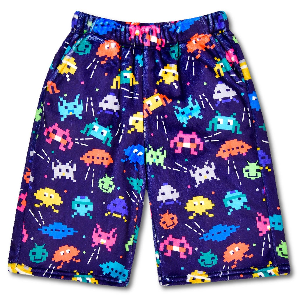 Space Gamer Plush Board Shorts
