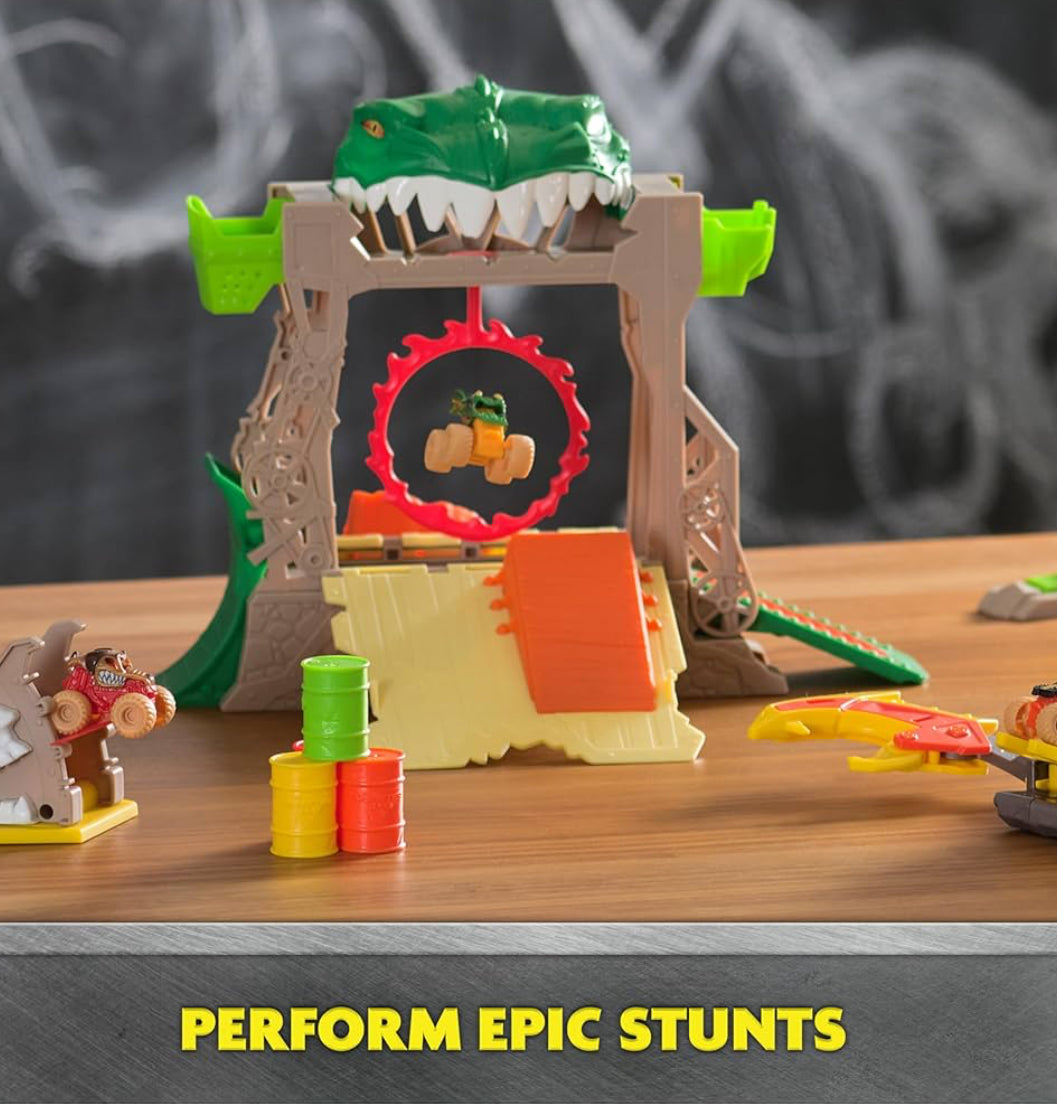 Monster Jam Dragon Dungeon of Doom Playset