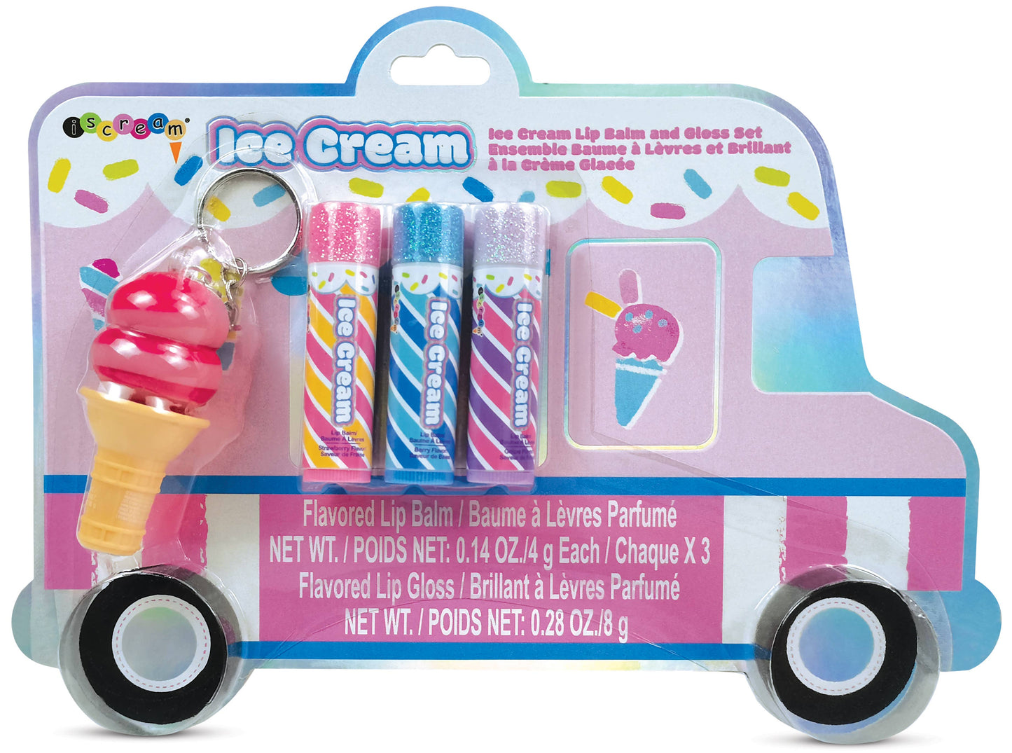 Ice Cream Truck Lip Balm Set