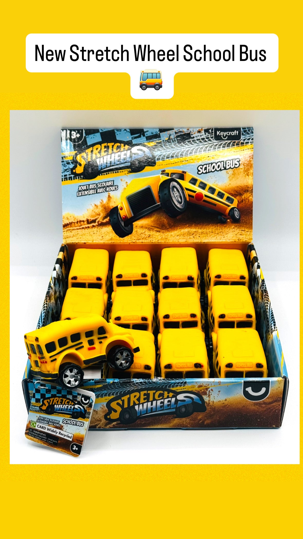 Stretch School Bus Fidget