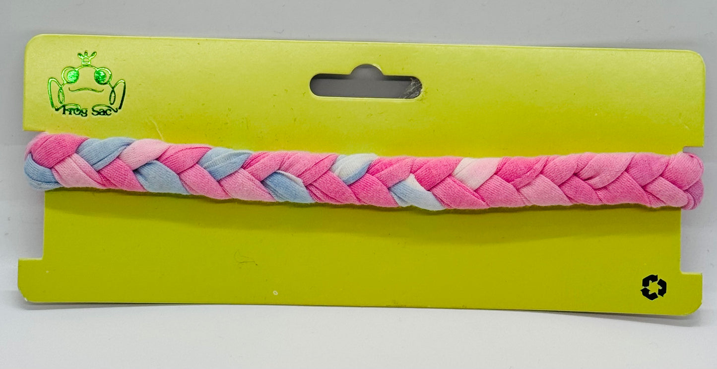 Tie dyed Braided Headband