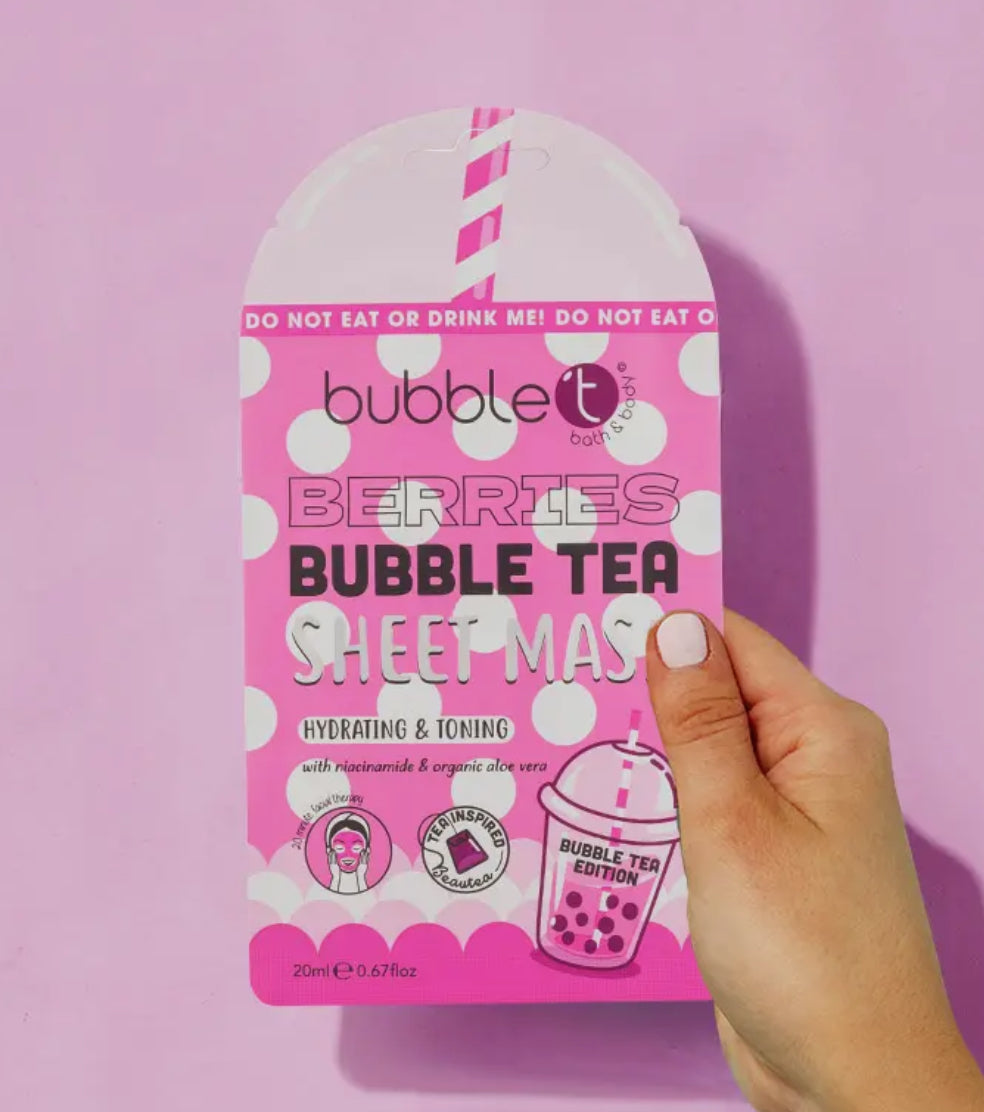 Bubble Tea Berries Hydrating Sheet Mask