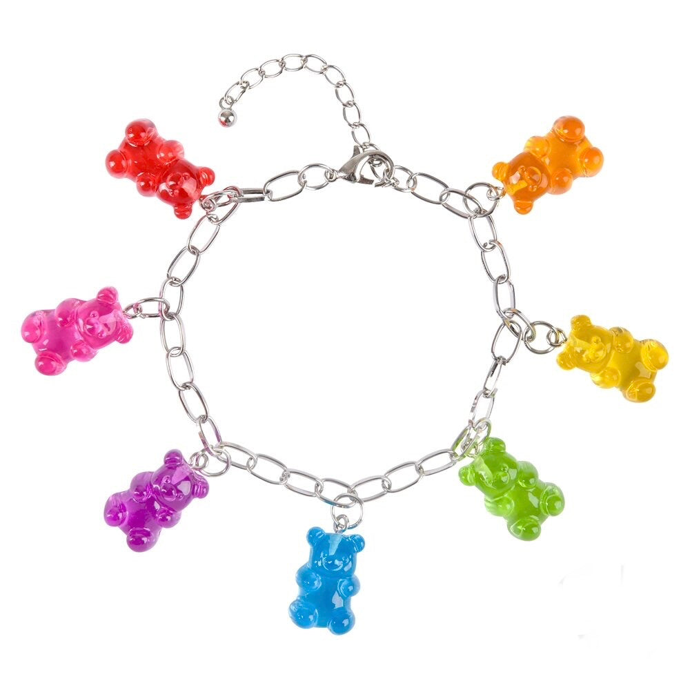 Gummy Bear Charm Bracelet