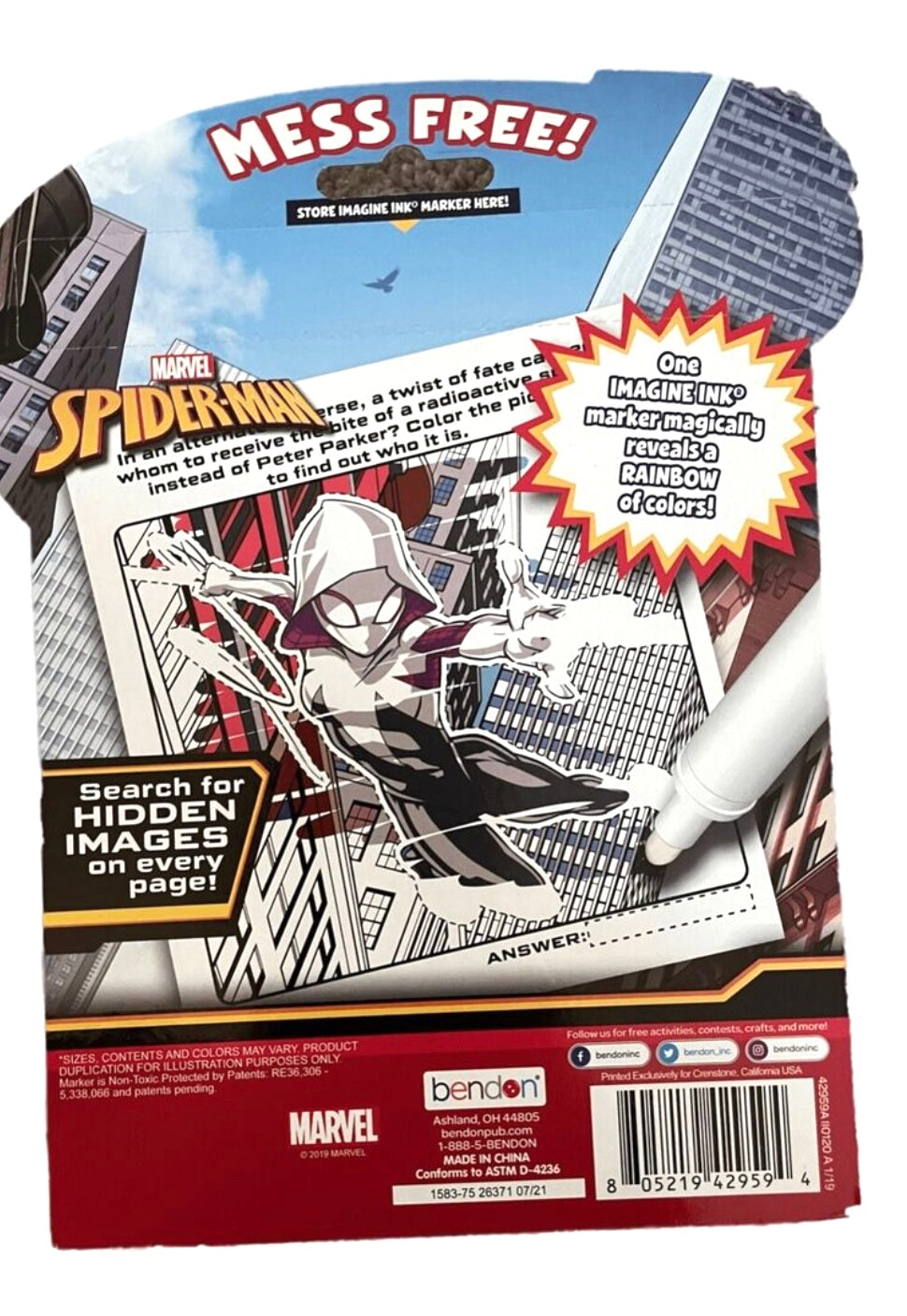 Imagine Ink- Spider-Man