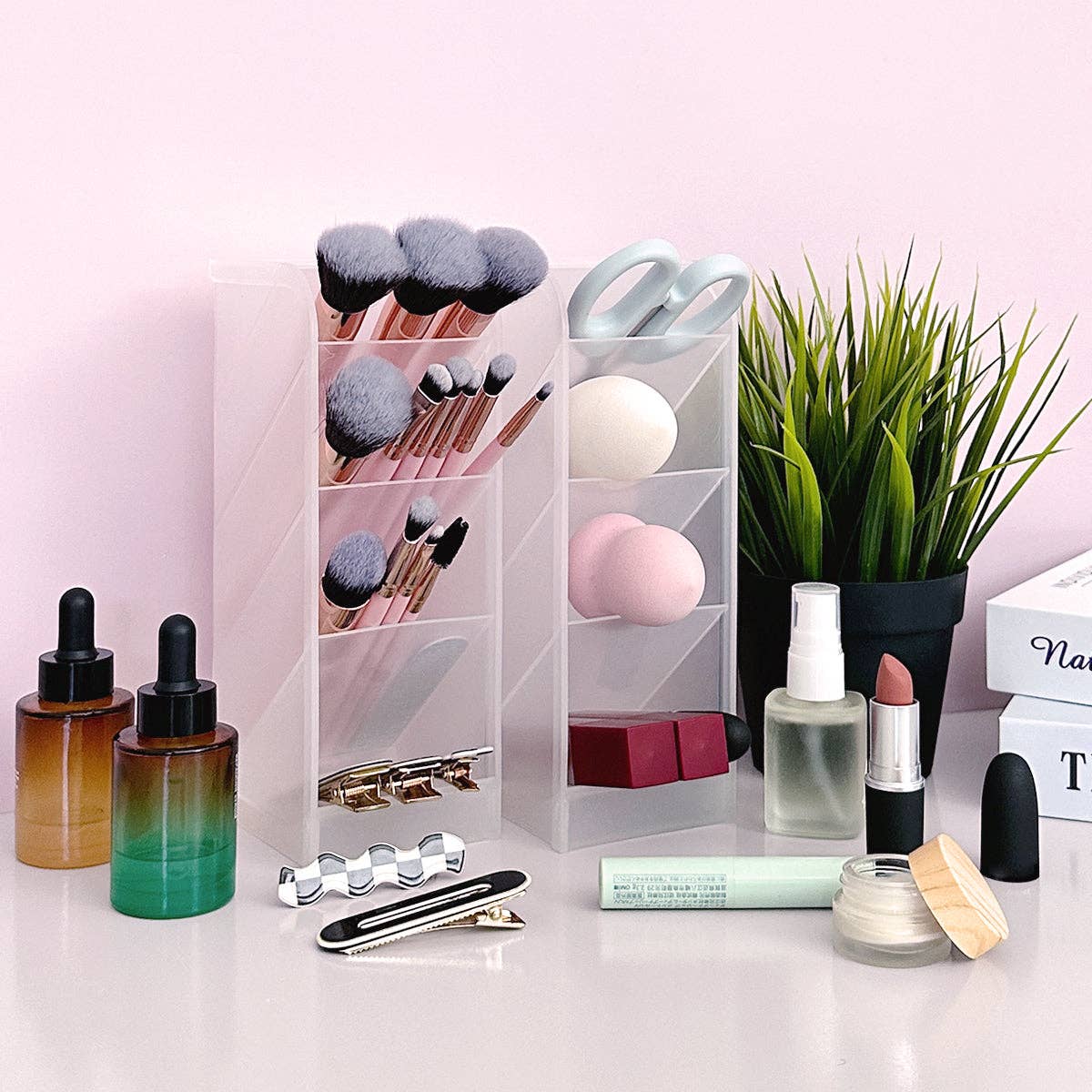 Desktop Storage Organizers with 4 Compartments