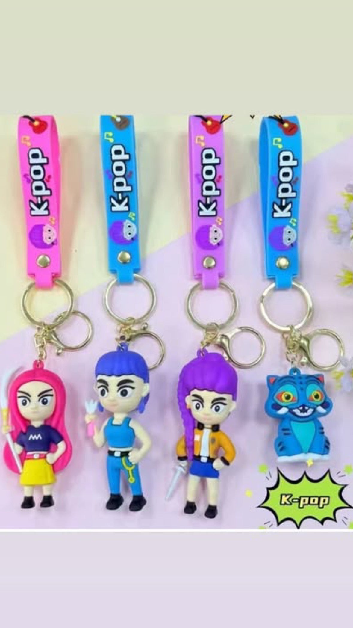 K Pop Demon Hunters Keychain