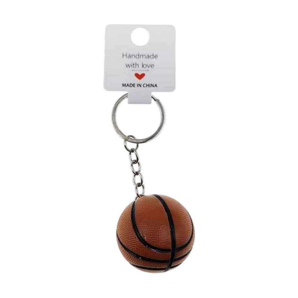 Basketball Charm Drop Keychains