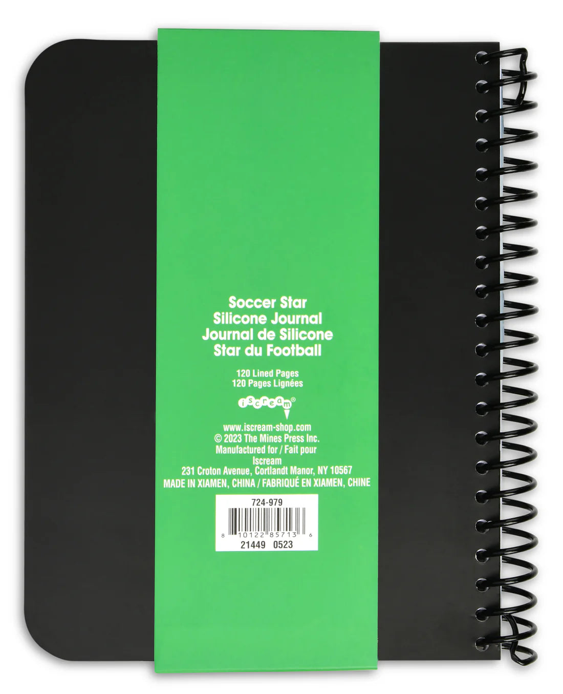 Soccer Star Silicone Journal