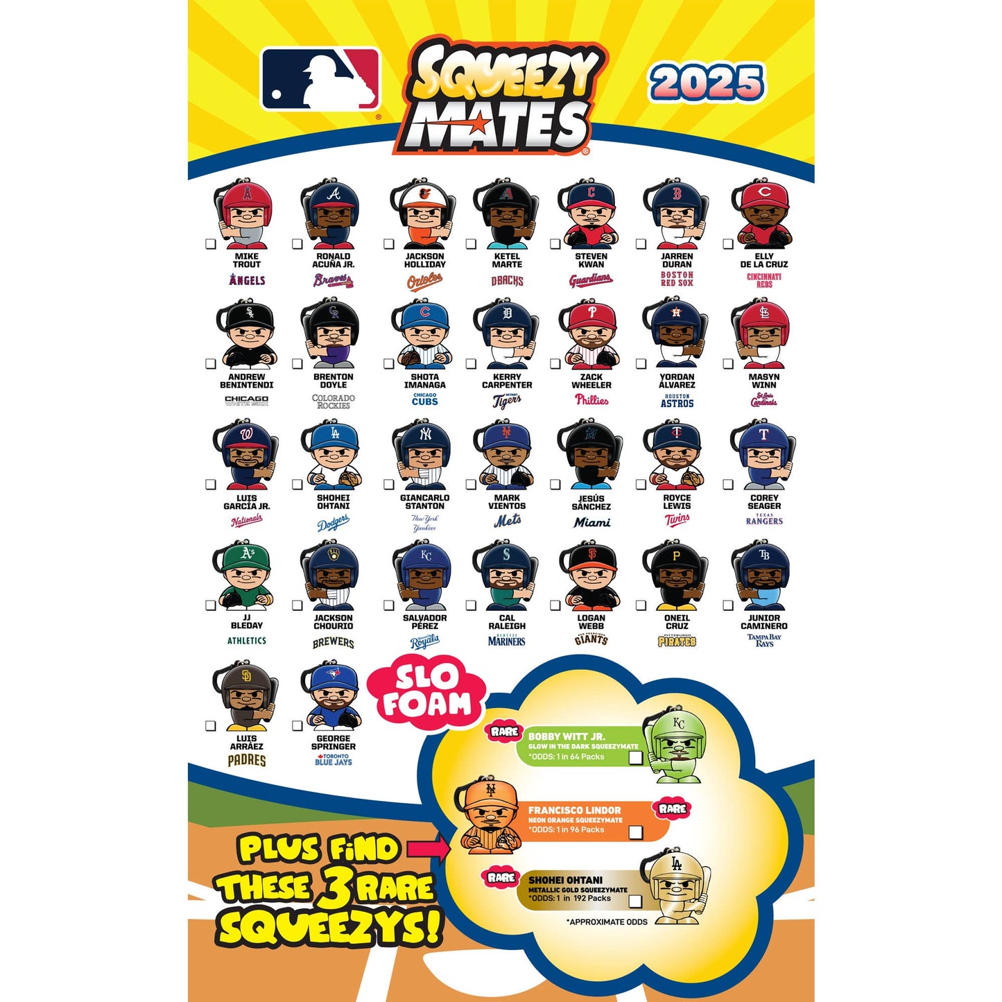 SqueezyMates MLB 2025