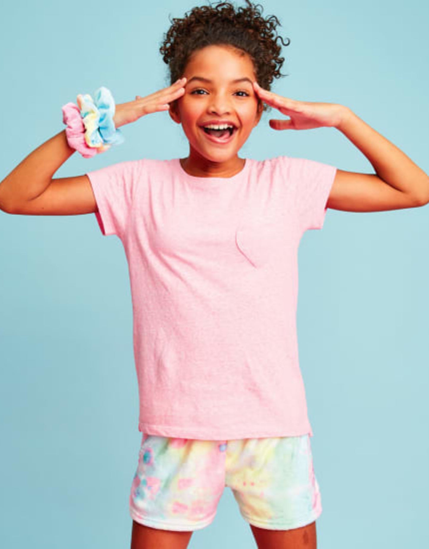 Swirl Tie Dye Shorts