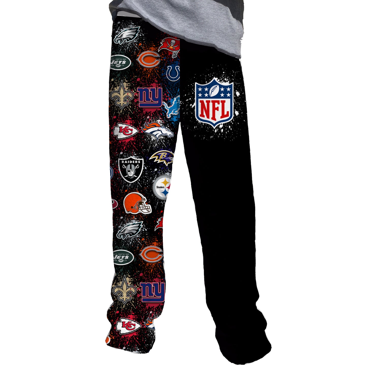 NFL Splatter Fuzzy Pant