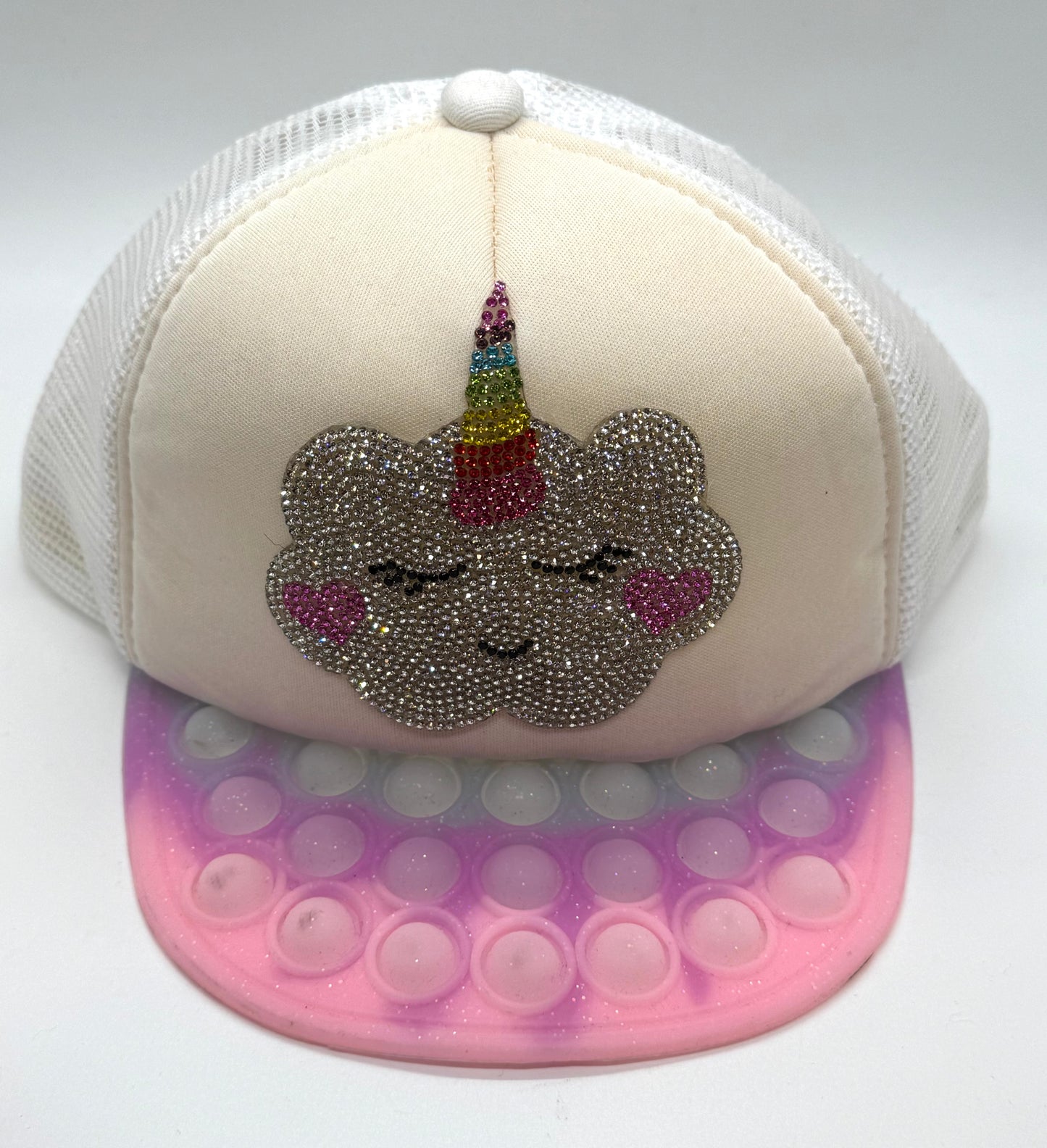 Pop Bubble Hat with Unicloud Bling Patch