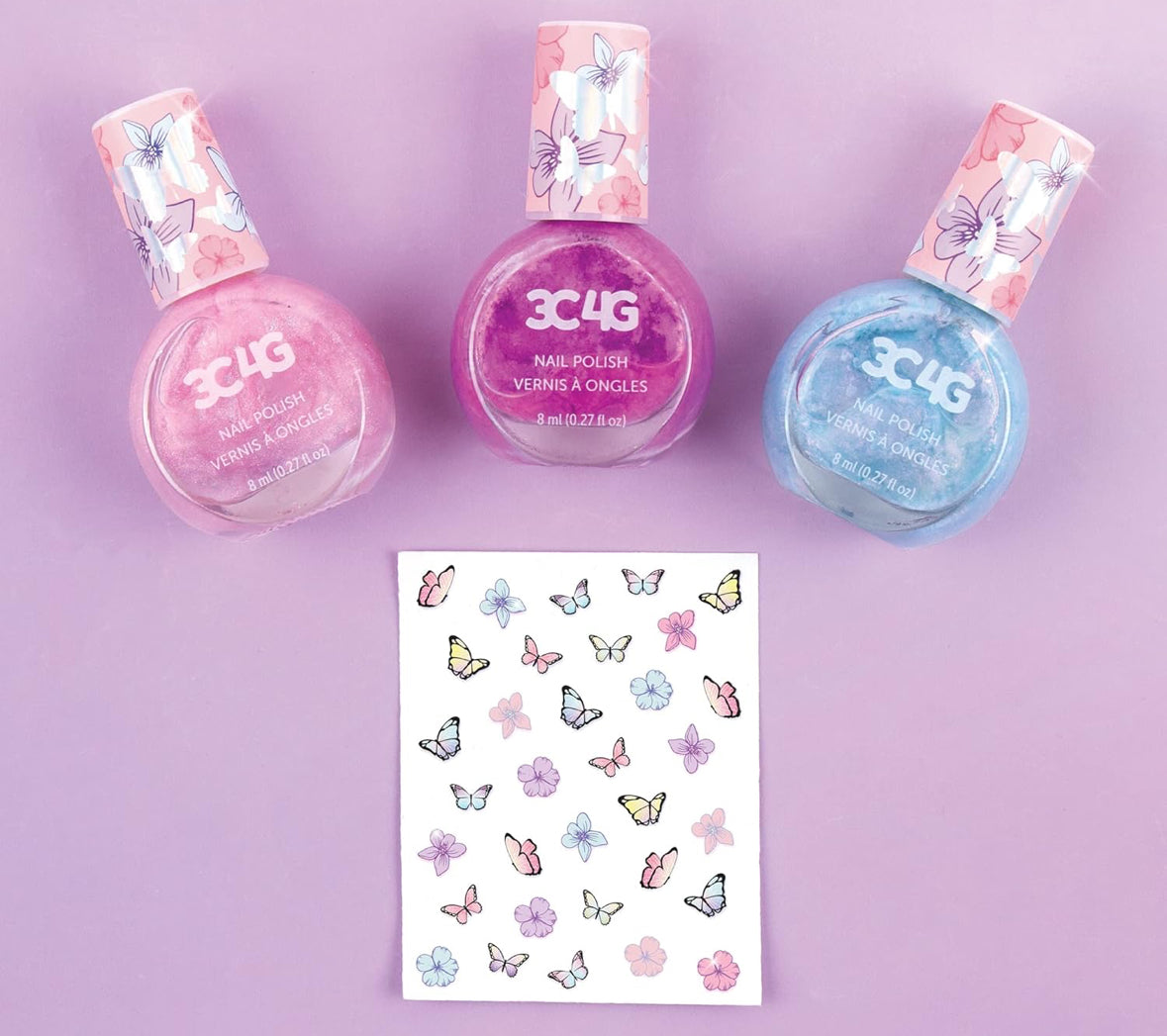 Butterfly Nail Polish Set