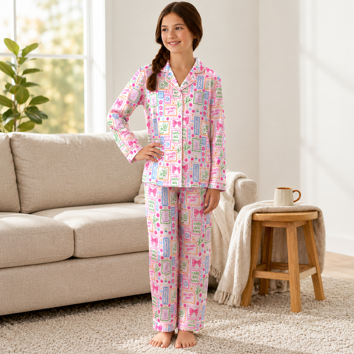 Mahjong Loungewear Set