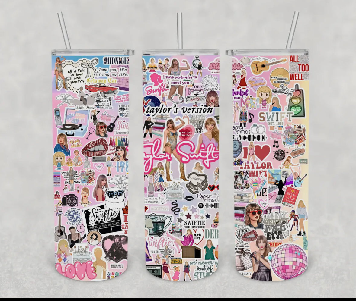 Swiftie Collage Tumbler