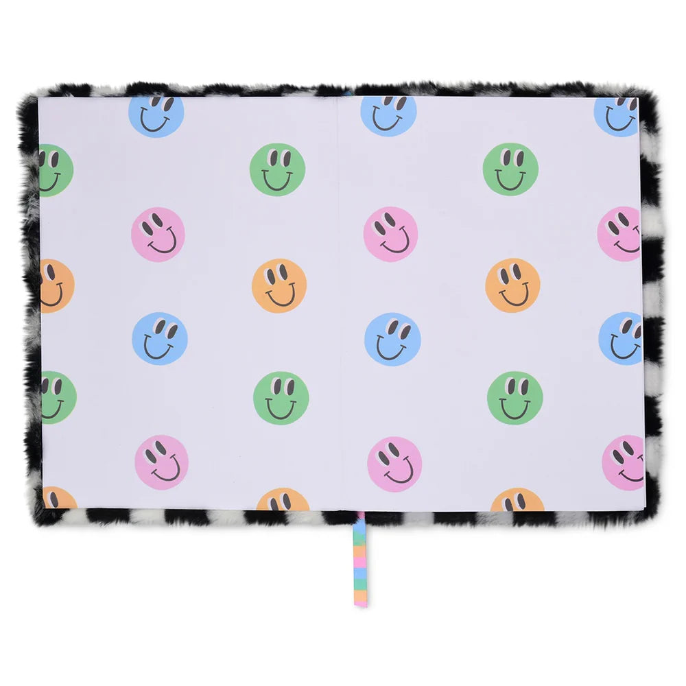 Happy check fuzzy journal