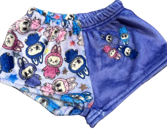 Labubu Plush Shorts