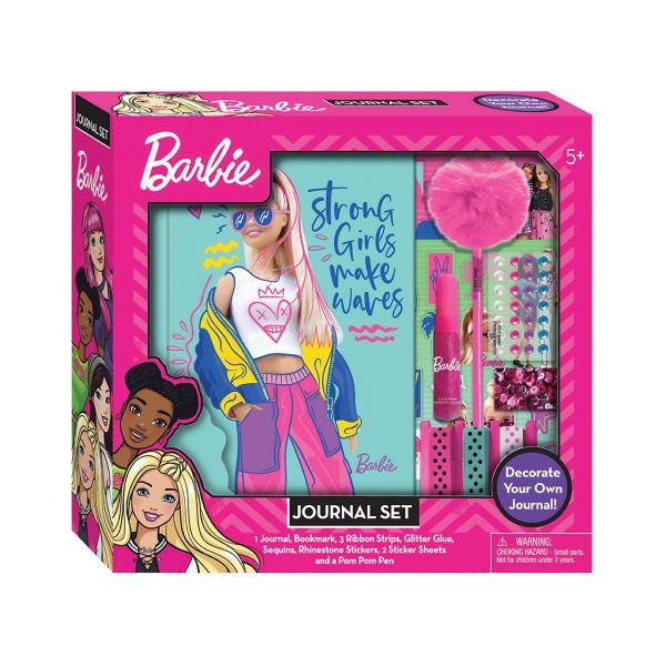 Barbie Decorate your own Journal Set