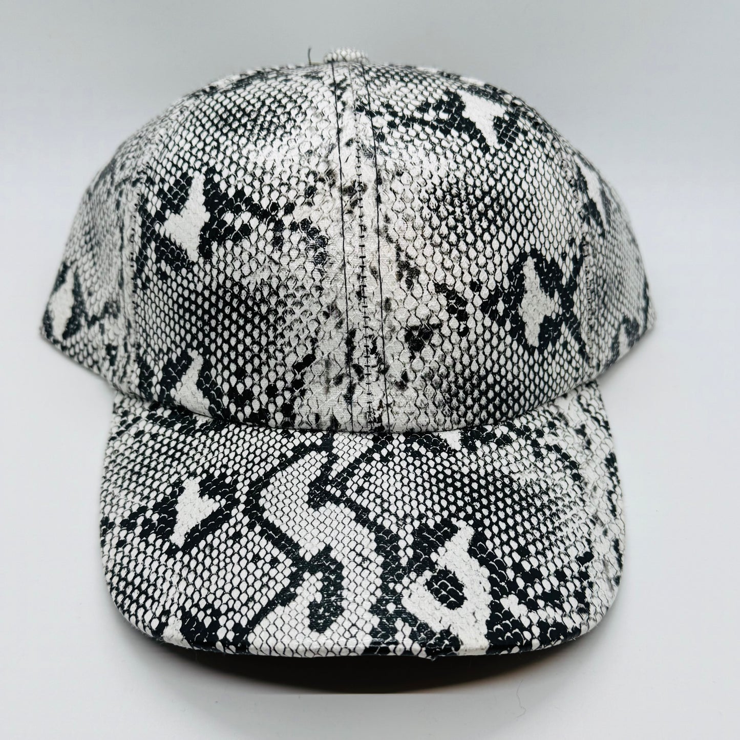Black & White Zebra Print Hat