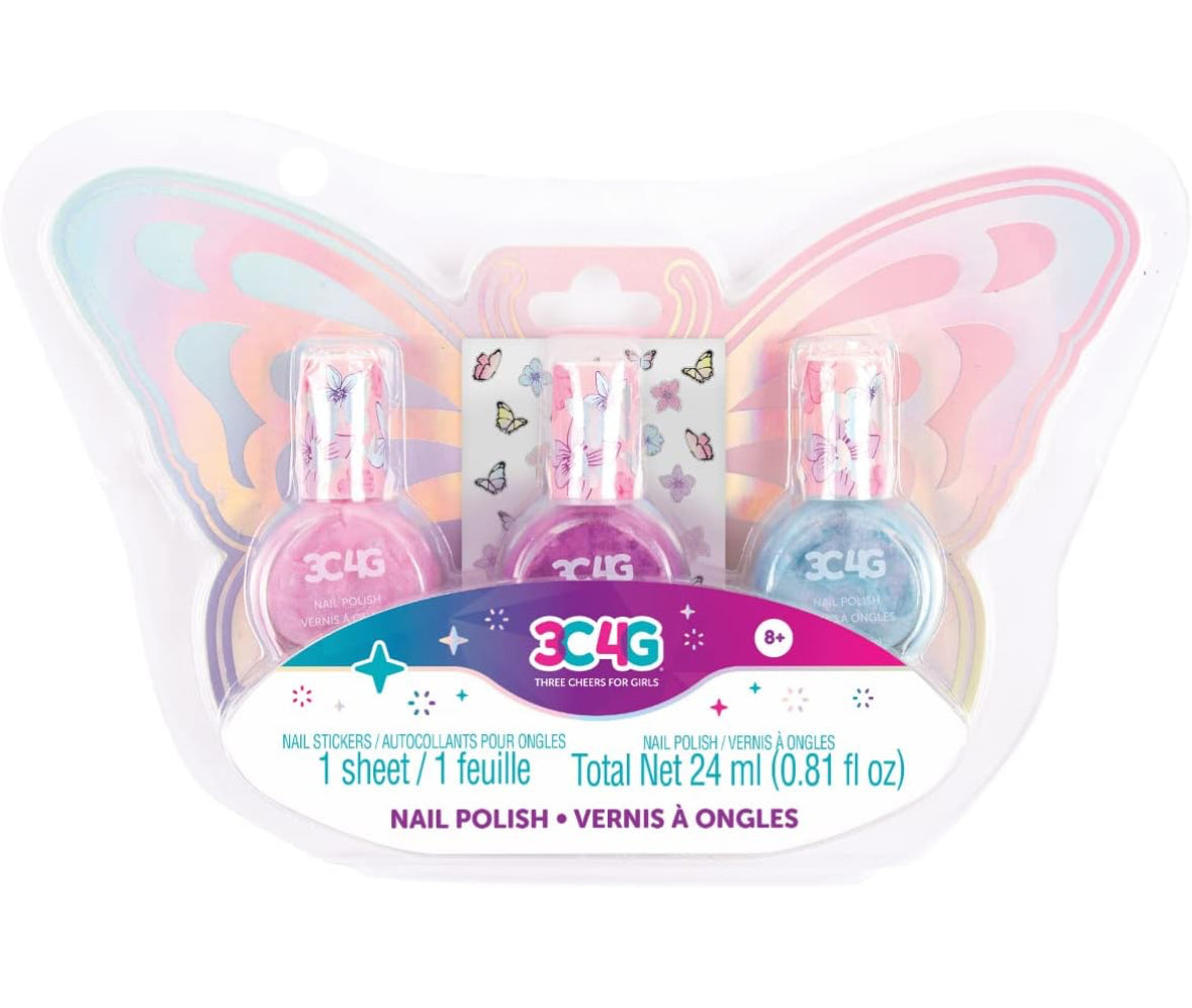 Butterfly Nail Polish Set