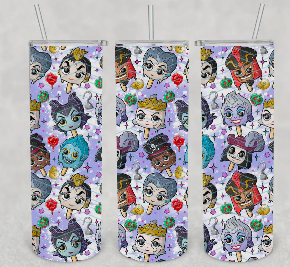 Villains Popsicles Tumbler