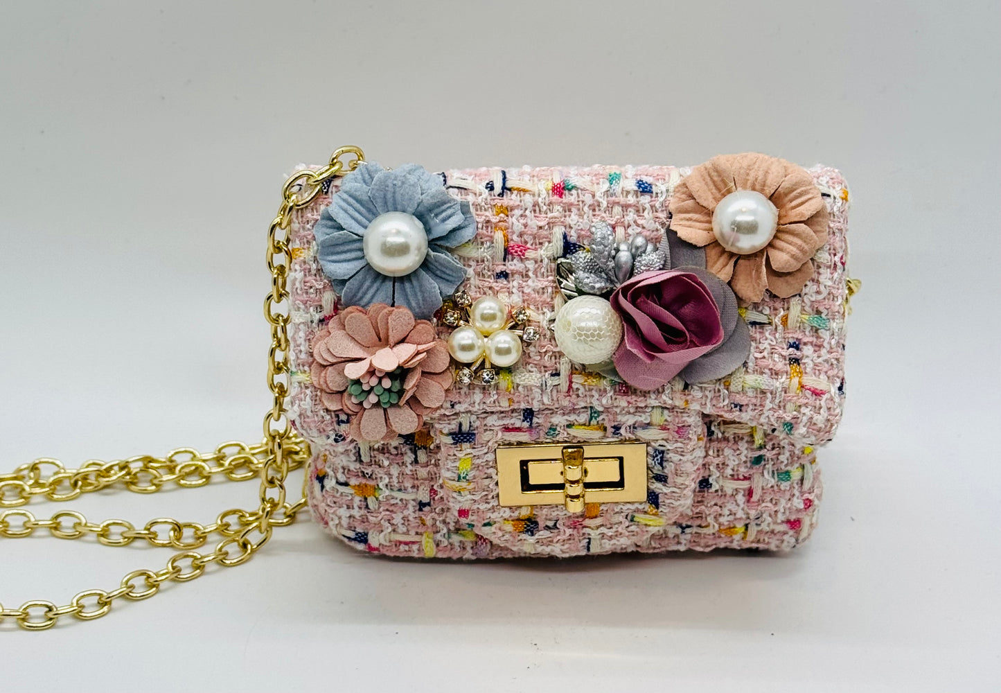 Coco Tweed Mini Purse