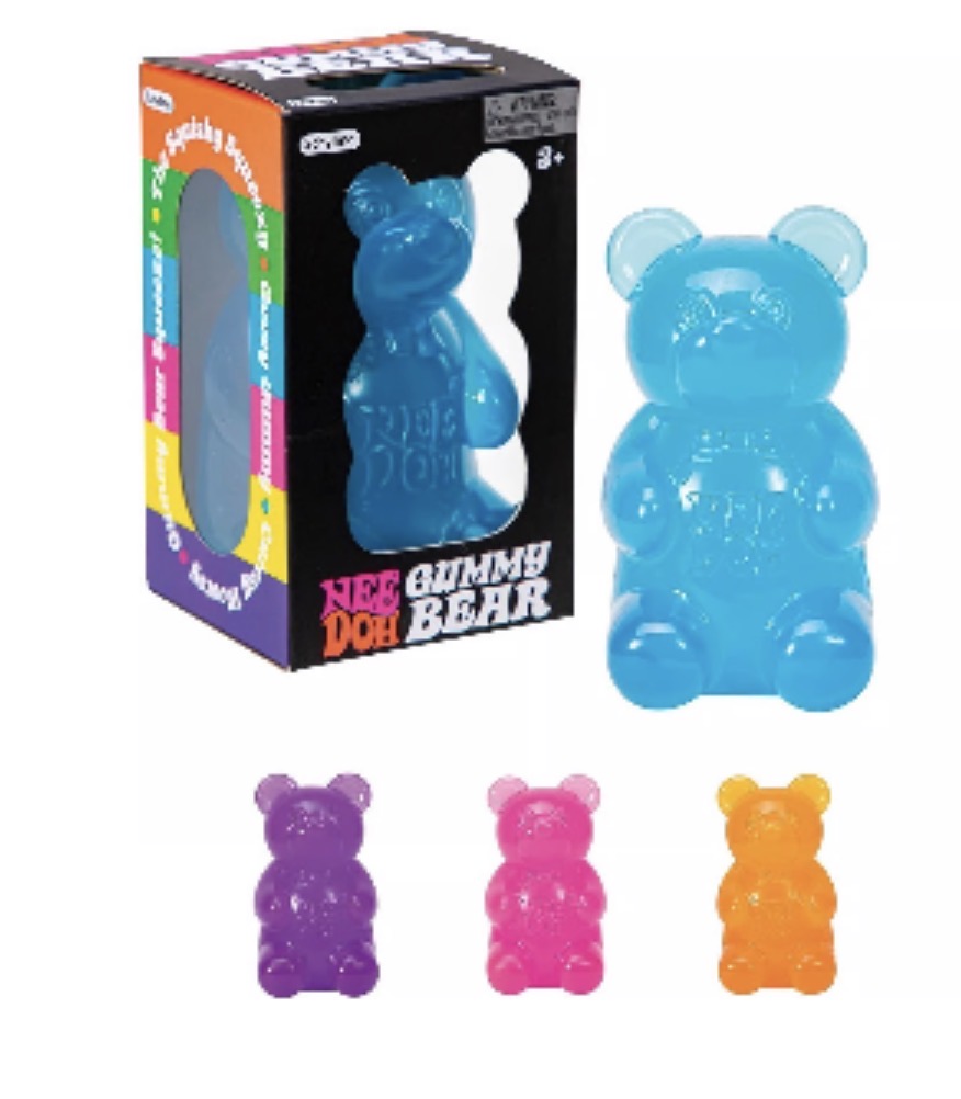 New Doh Gummy Bear-Purple