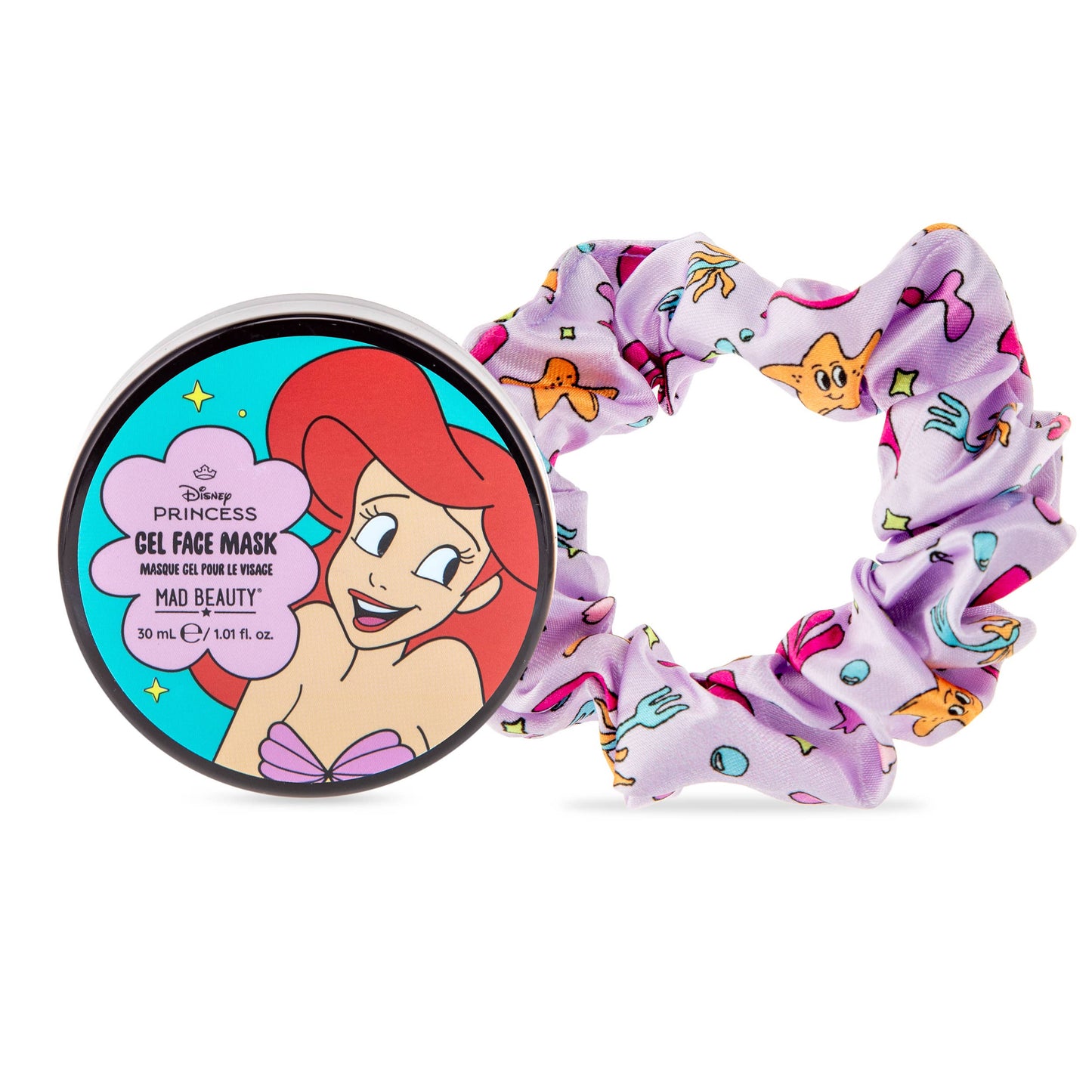 Princess Ariel Mask & Scrunchie Set