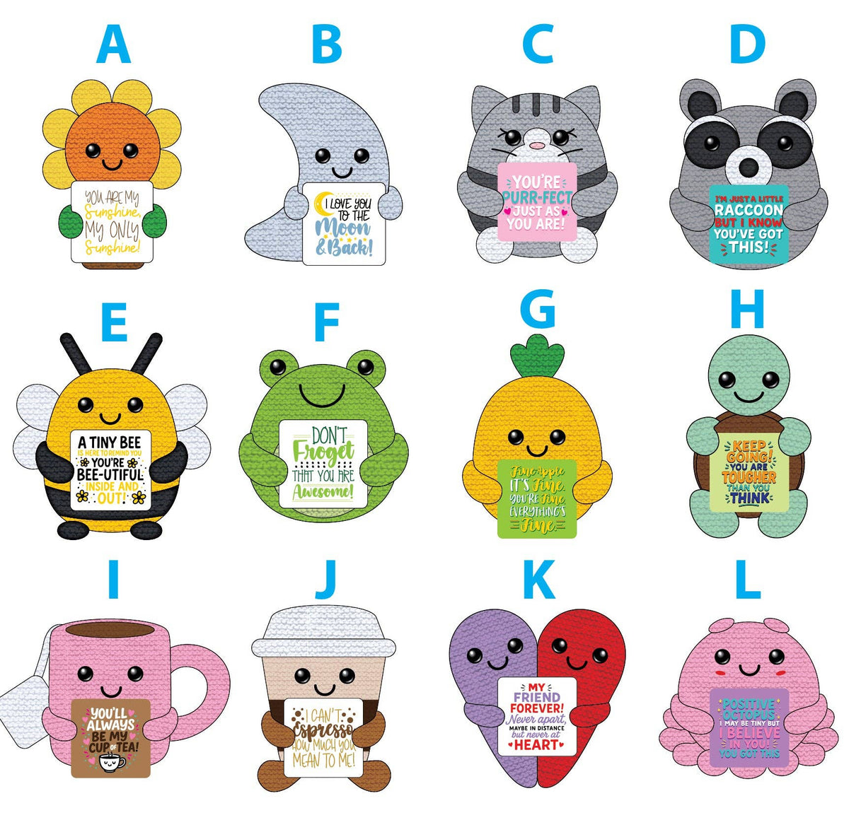 Emotional Support Crochet Plush Pals