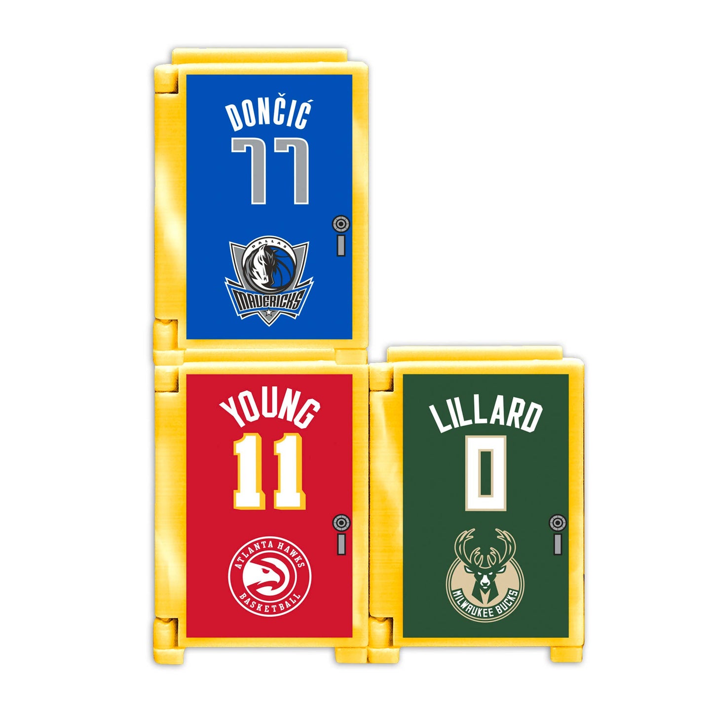 TeenyMates NBA 2025 Locker Room Set