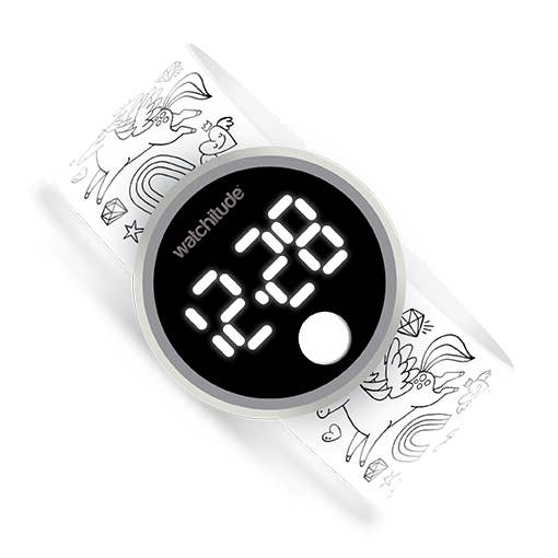 Unicorn World Marker Digital Slap Watch