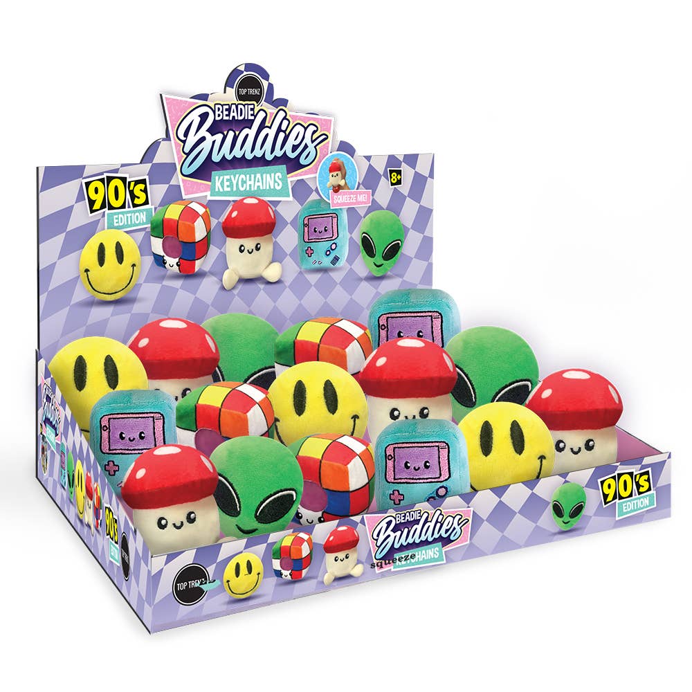 Beadie Buddies Keychains - 90's Edition
