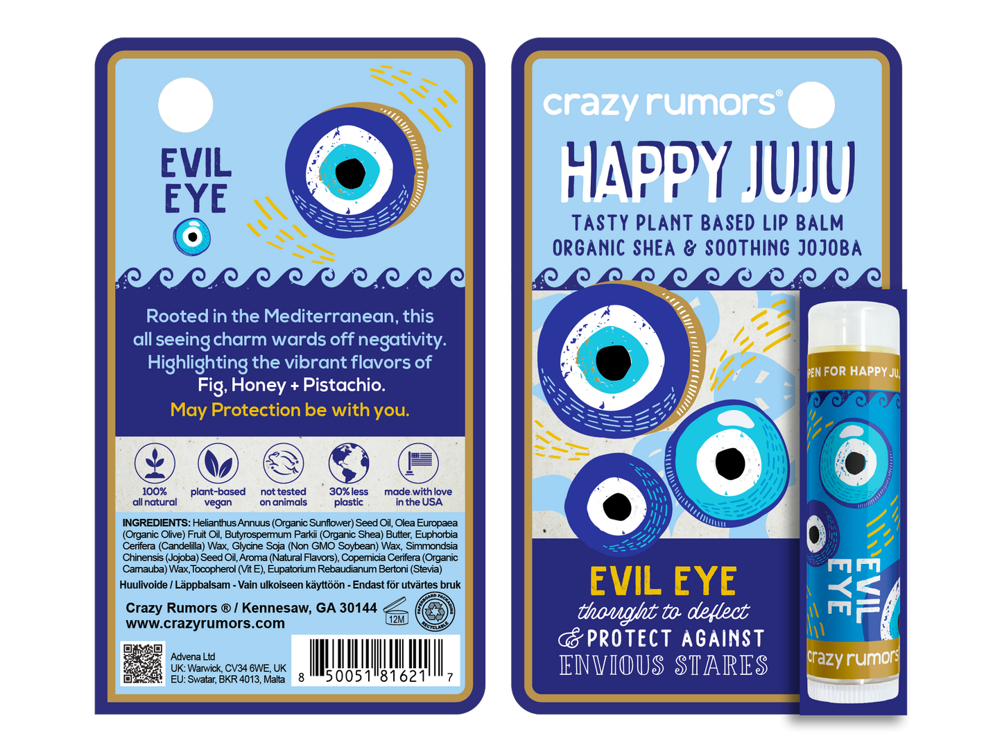 Evil Eye Lip Balm