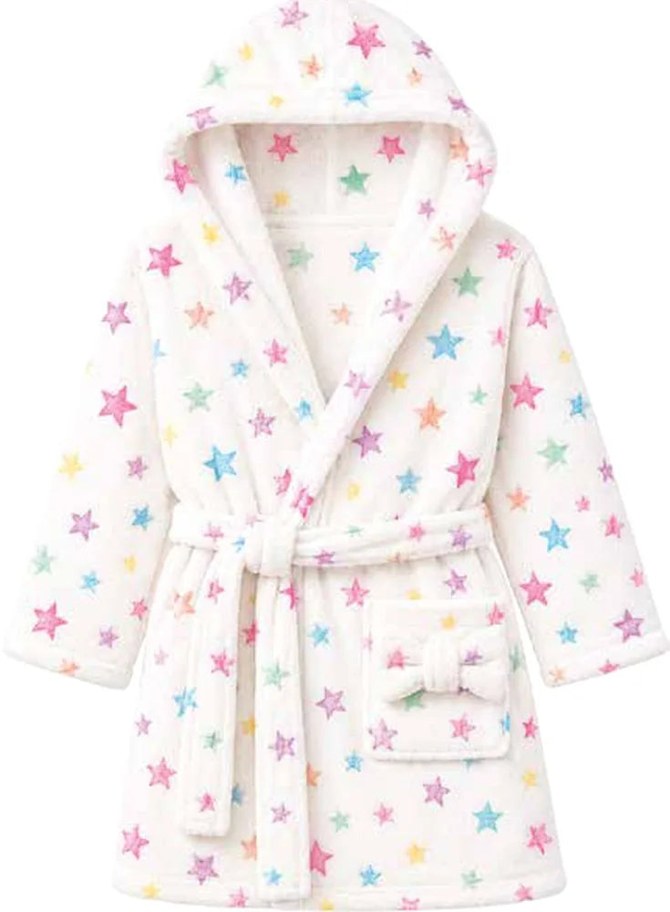 Stardust Hooded Plush Robe
