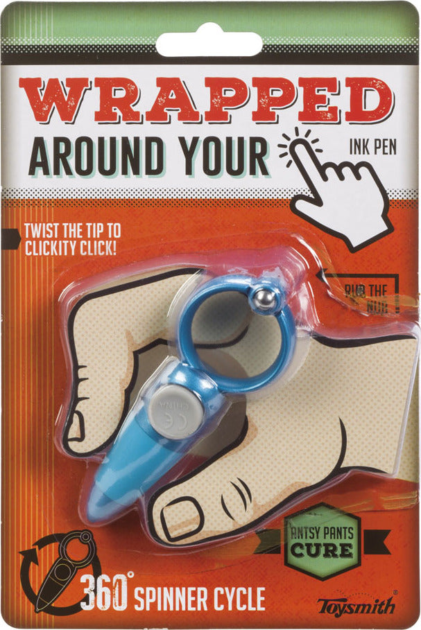 Wrapped around your finger fidget pen