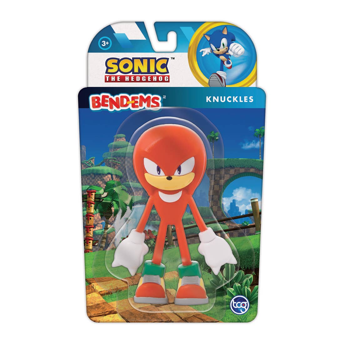 Bendems Sonic the Hedgehog- "Knuckles” Figure