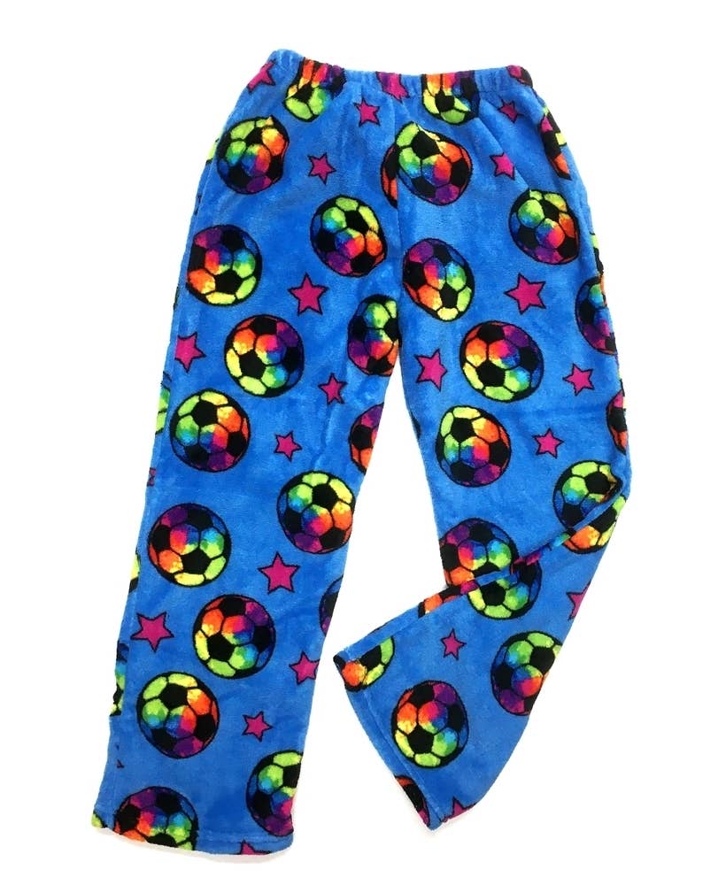 Soccer Stars Fuzzy Pants