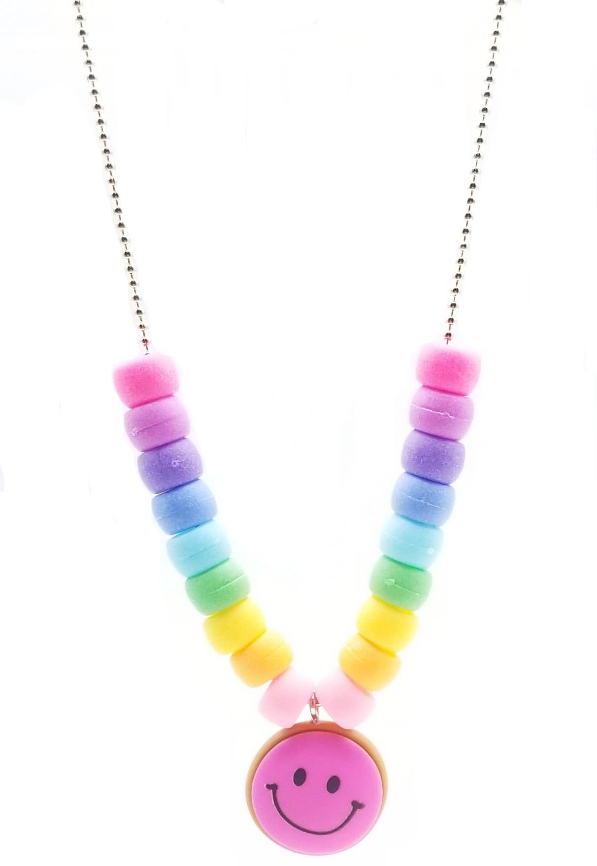 Girls Pastel Smile Necklace