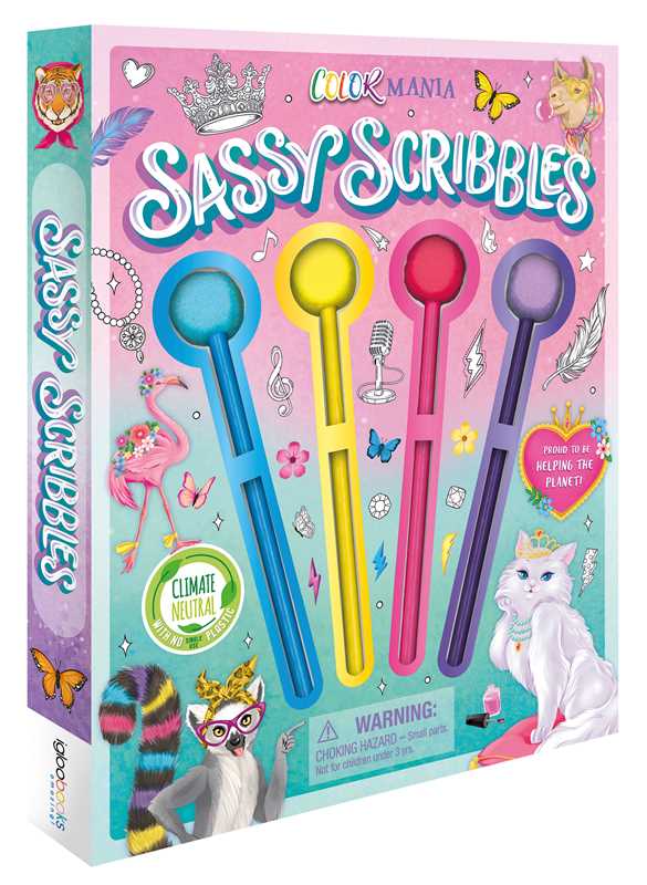 Sassy Scribbles Coloring Kit