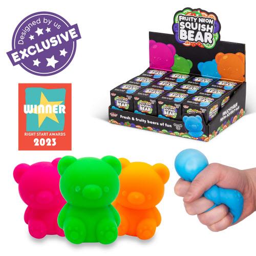 Fruity Neon Squish Bear