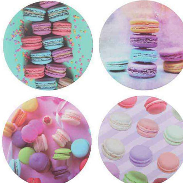 Macaron Printed Cosmetic Mirrors